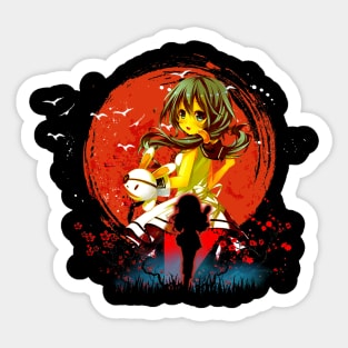 Shido's Spirited Harem Date T-Shirt Sticker